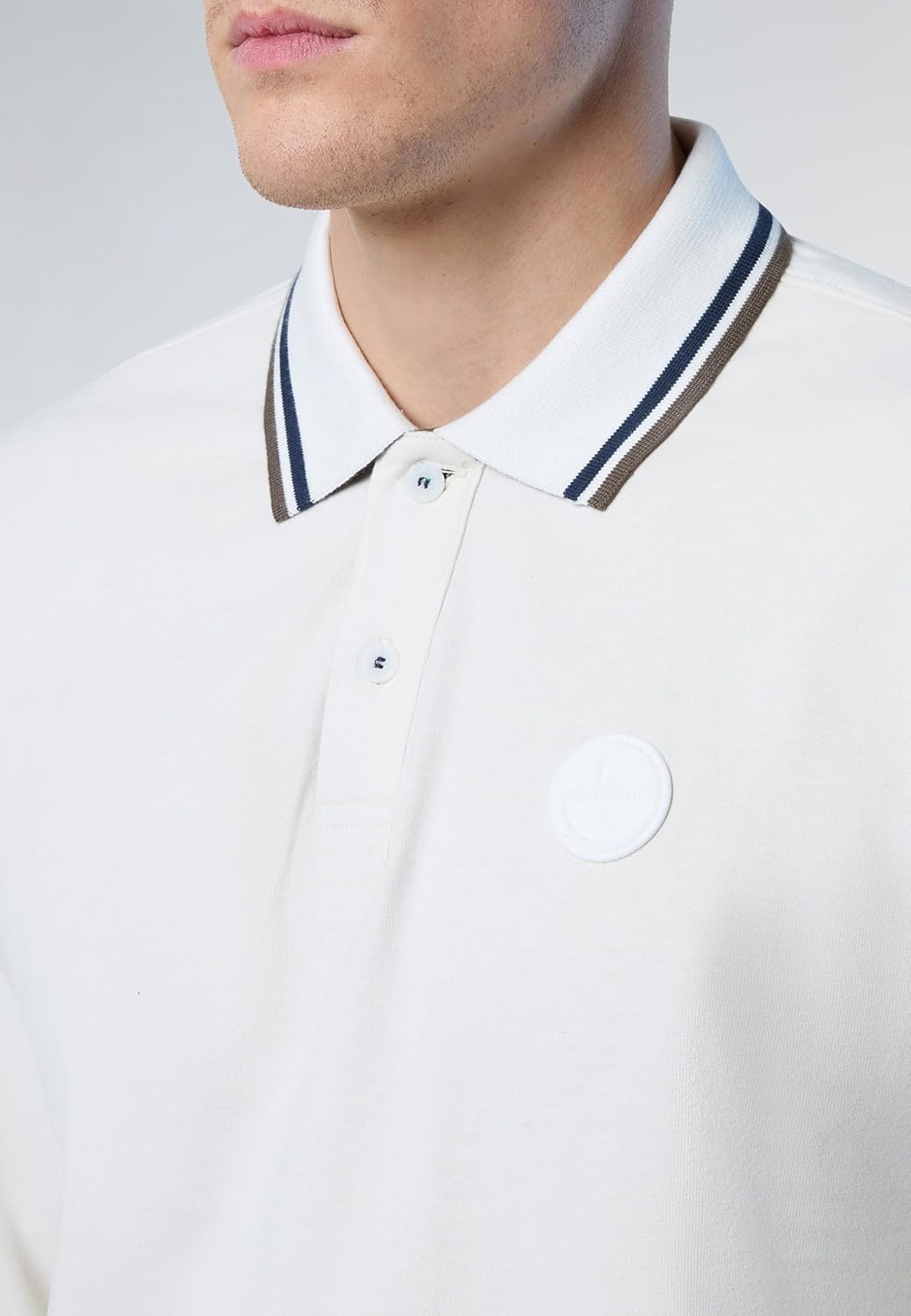 NORTH SAILS Polo Uomo Manica Lunga Cotone Felpato 692336 - immagine 3