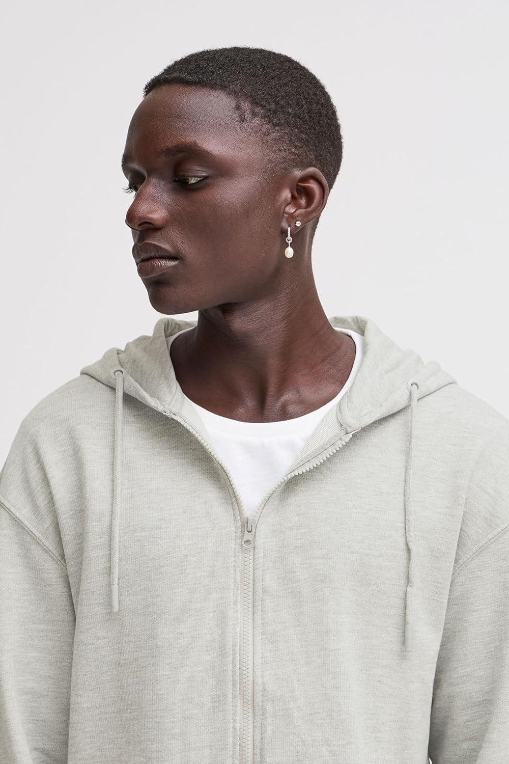 Blend BHBRODY - Felpa da uomo con cappuccio, in misto cotone, vestibilità regolare - immagine 5
