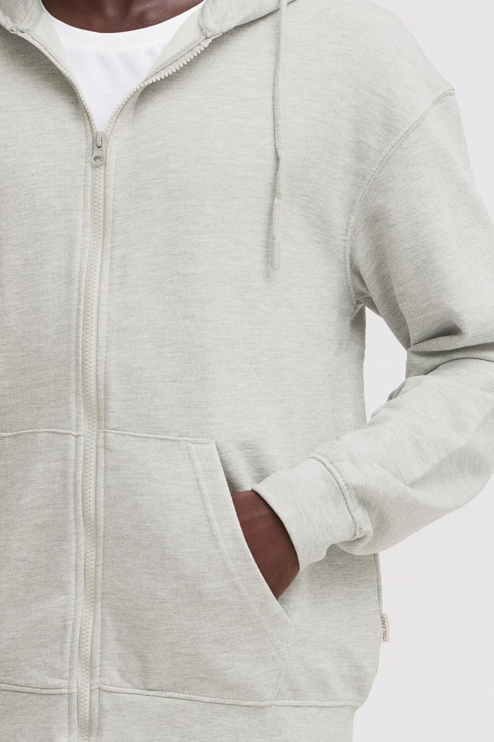 Blend BHBRODY - Felpa da uomo con cappuccio, in misto cotone, vestibilità regolare - immagine 6