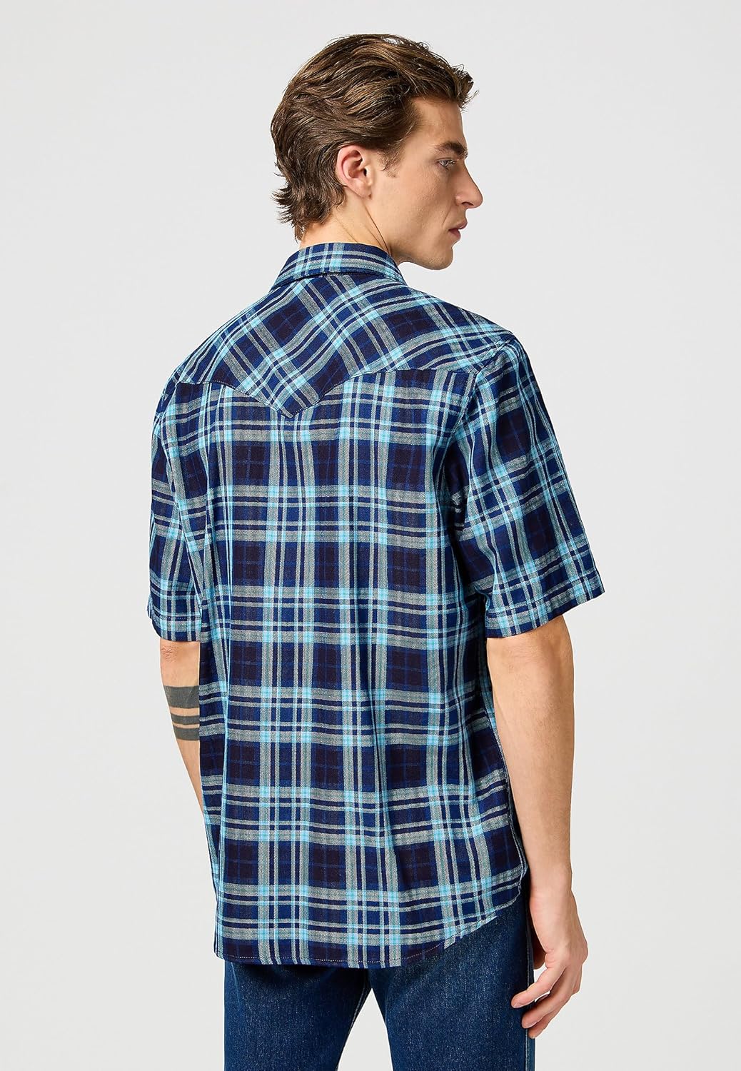 Wrangler SS Western Shirt Maglietta, - immagine 3
