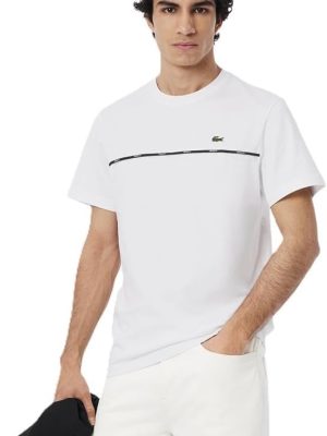 LACOSTE - Maglietta Ribbed