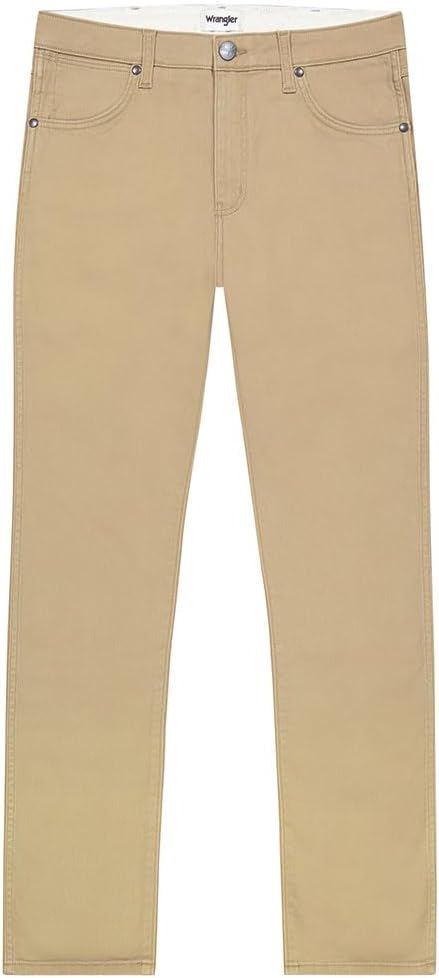 Wrangler Uomo Larston Jeans, Tigers Eye, 33W / 34L - immagine 3