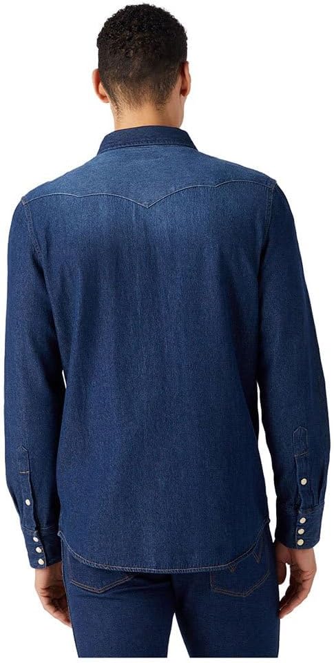 Wrangler 27 MW Maglietta, Pietra Scura, L Uomo - immagine 2