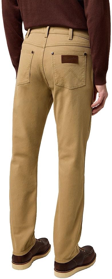 Wrangler Uomo Larston Jeans, Tigers Eye, 33W / 34L - immagine 2