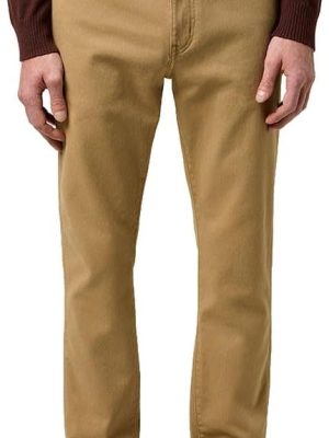 Wrangler Uomo Larston Jeans, Tigers Eye, 33W / 34L