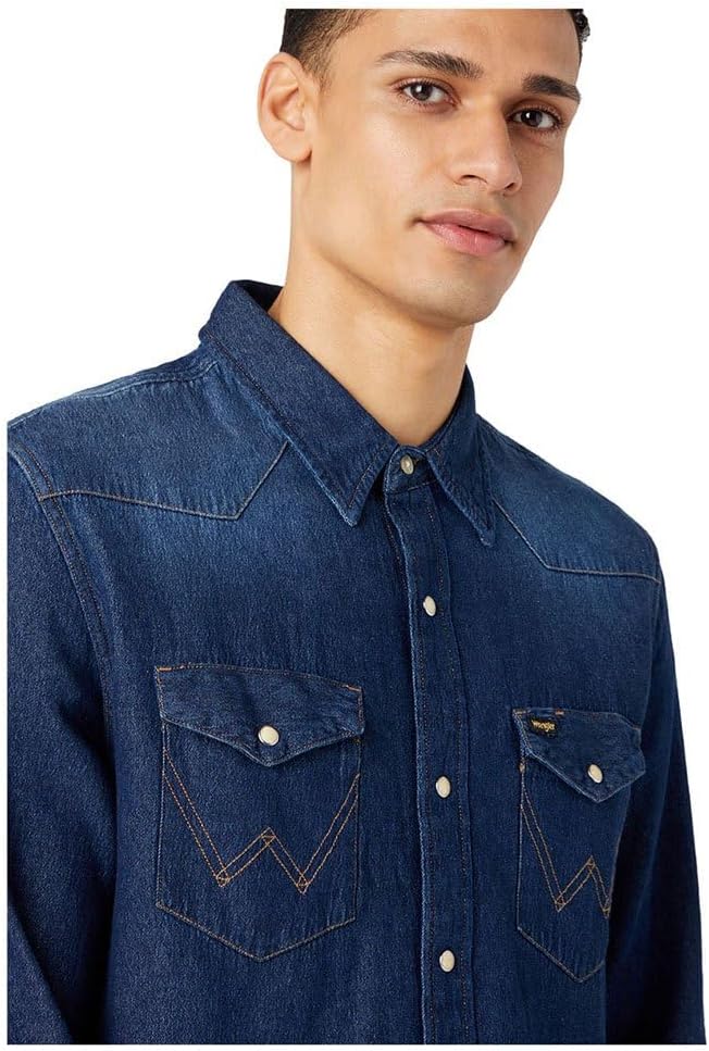Wrangler 27 MW Maglietta, Pietra Scura, L Uomo - immagine 4