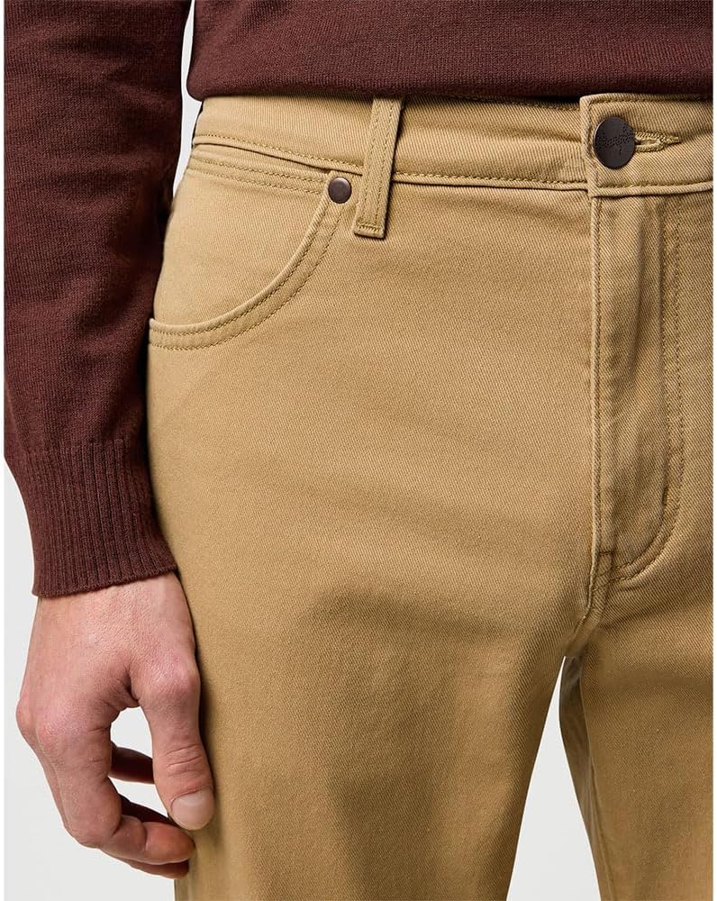 Wrangler Uomo Larston Jeans, Tigers Eye, 33W / 34L - immagine 5