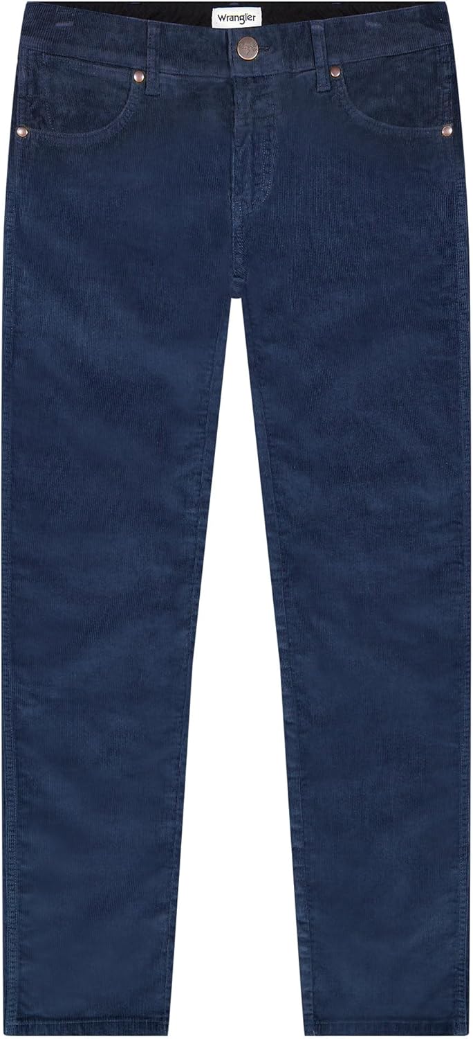 Wrangler Greensboro, Jeans Uomo, Mood Indigo, 36W / 34L