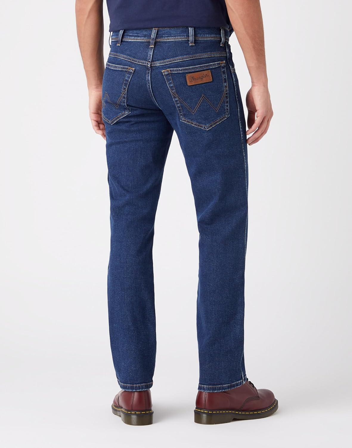 Wrangler Texas, Jeans Uomo, Darkstone Blue - immagine 3