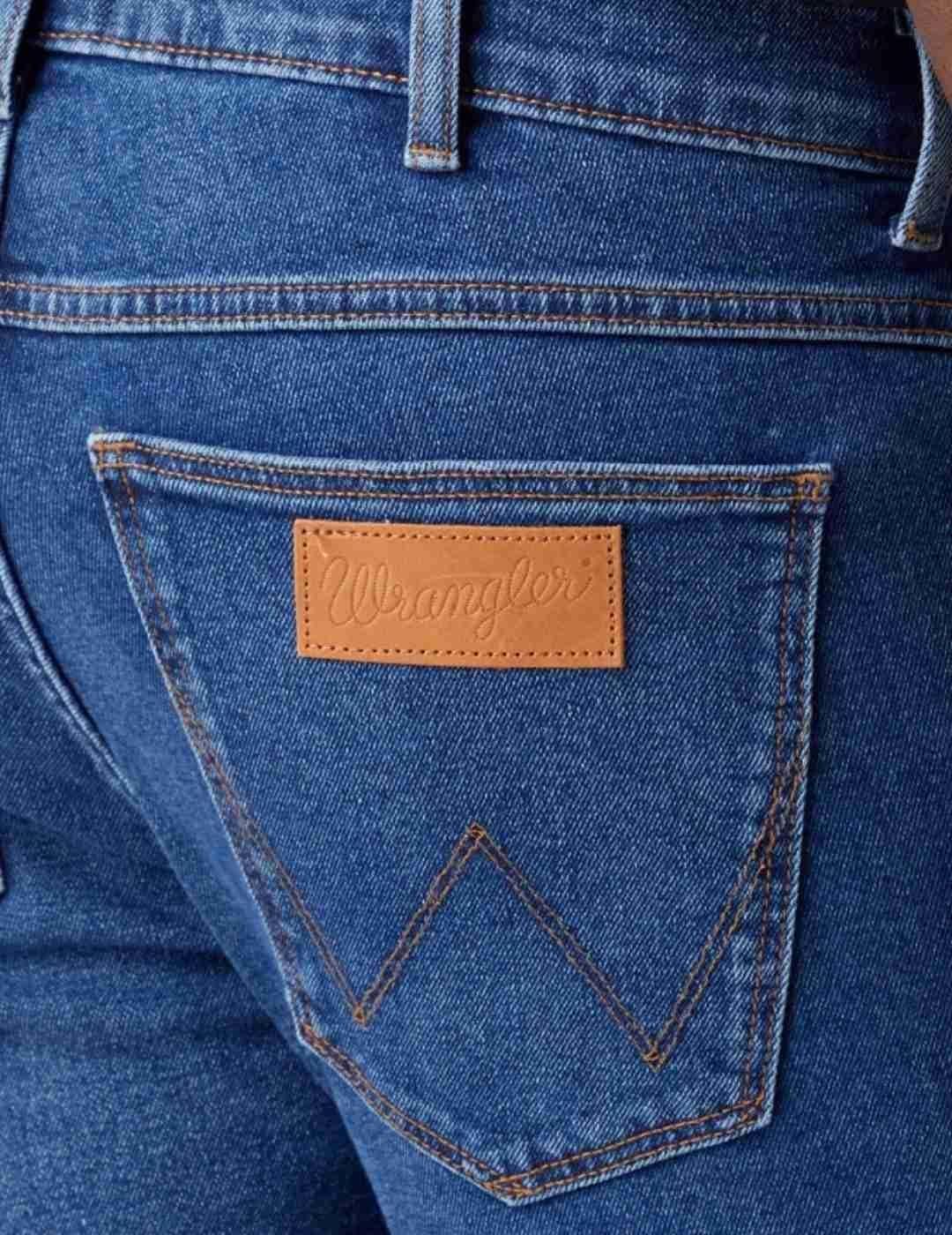Wrangler Uomo Larston Jeans, Blu (New Favorite), 33W / 34L - immagine 4