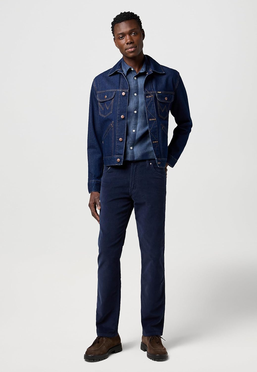 Wrangler Greensboro, Jeans Uomo, Mood Indigo, 36W / 34L - immagine 4