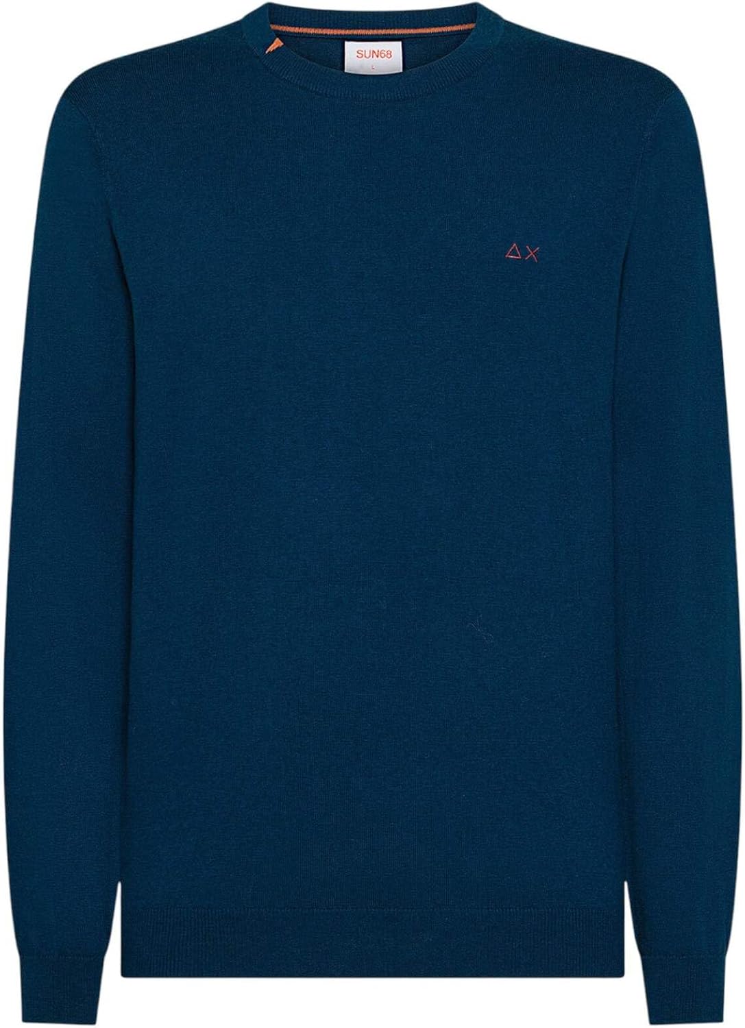 SUN68 Maglione Petrolio K45101