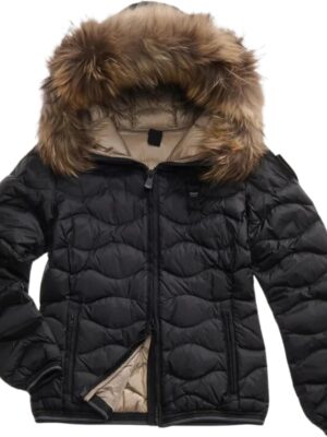 Blauer Giacca Corta Aldie Piumino Donna Nylon