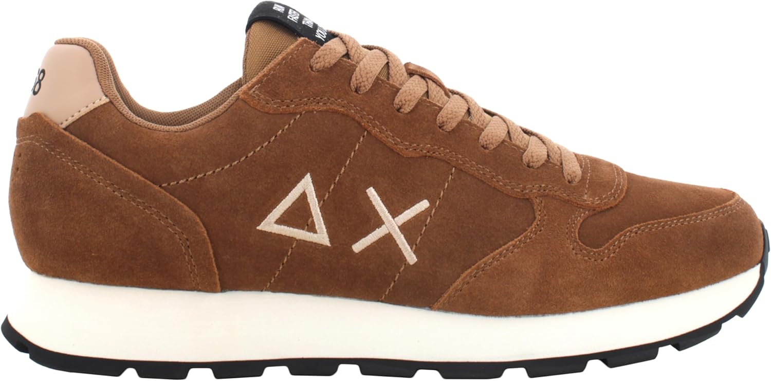 SUN68 Uomo Sneakers Basse Z45106 Pelle Scamosciata - immagine 10