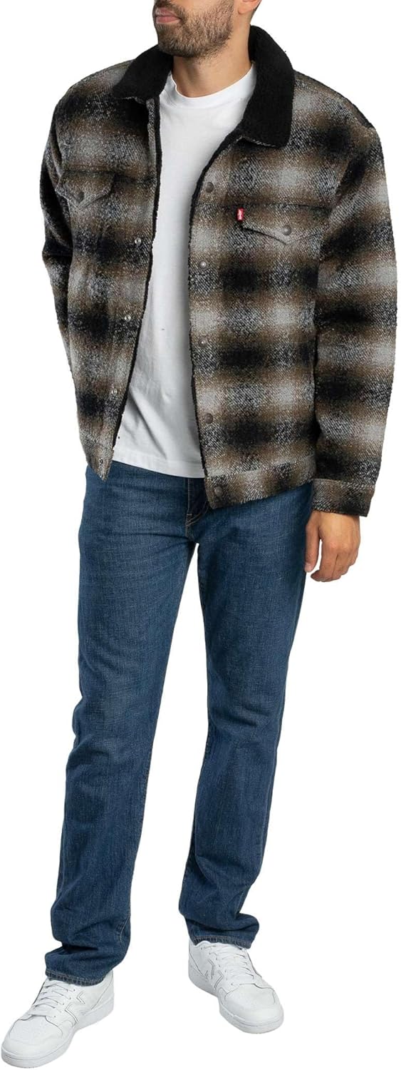Levi's Uomo Giacca Scozzese Dal Taglio Rilassato - immagine 7