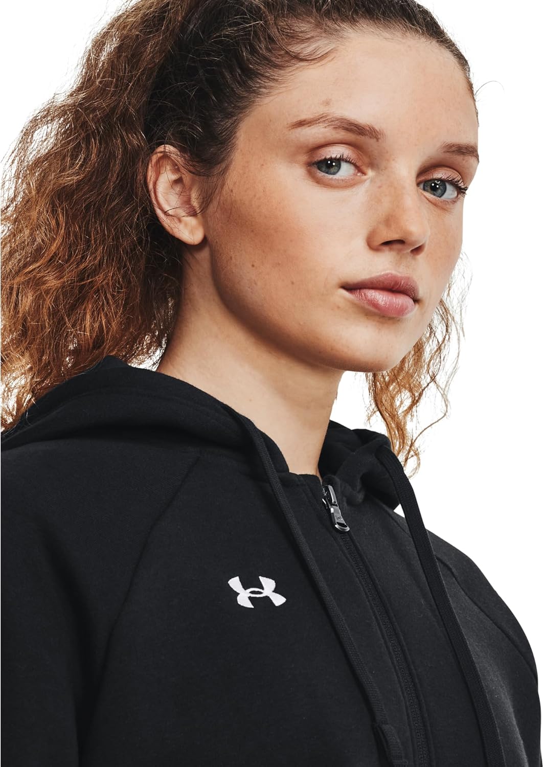Under Armour Donna UA Rival Fleece FZ Hoodie Shirt - immagine 4