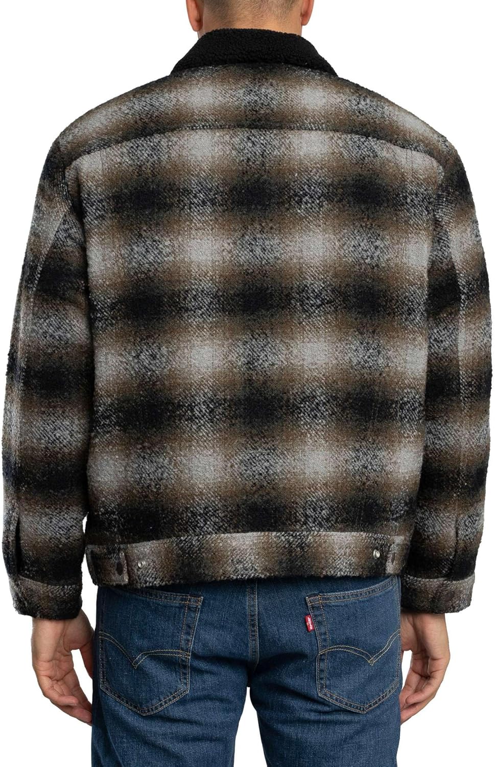 Levi's Uomo Giacca Scozzese Dal Taglio Rilassato - immagine 3