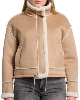 Rino & Pelle Giacca in finta pelle scamosciata con fodera in pelliccia sintetica Beck 7002512