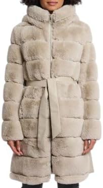 Rino & Pelle Cappotto in pelliccia sintetica con dettagli in ecopelle e cappuccio Bridget 7002512 - immagine 2