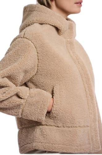 Giacca in pelliccia sintetica teddy con cappuccio Rino & Pelle Felicia 7002511 - immagine 3
