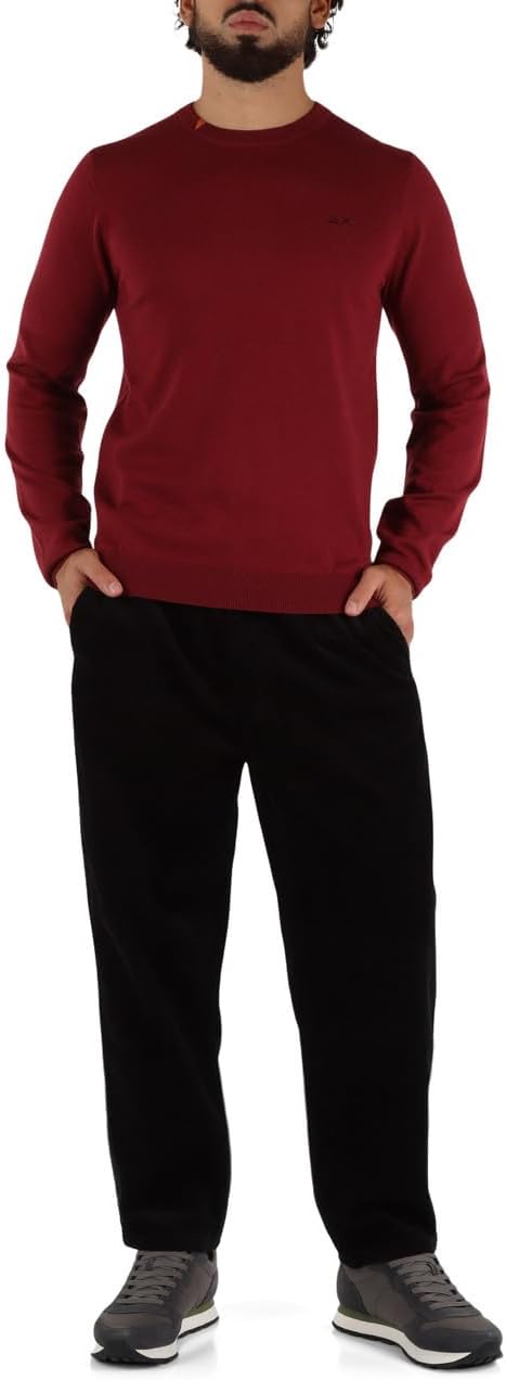 SUN68 Maglione Petrolio K45101 - immagine 26