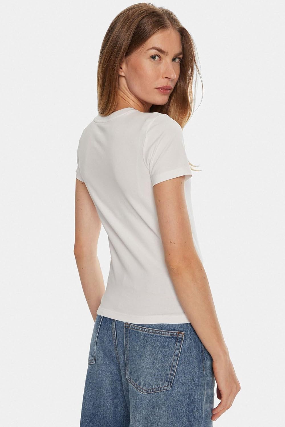 GUESS T-Shirt Manica Corta Gj Slim Logo Print W4YI01J1314 - immagine 8