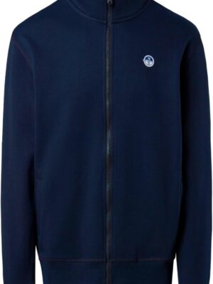 NORTH SAILS Felpa con Patch Logo e Zip