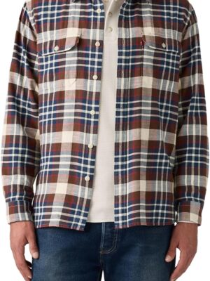 Levi's Jackson Worker Camicia Button-Down, Lorcan-Plaid