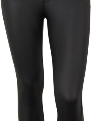 FREDDY - Leggings N.o.w.? Superskinny Vita Media In Similpelle, Donna, 