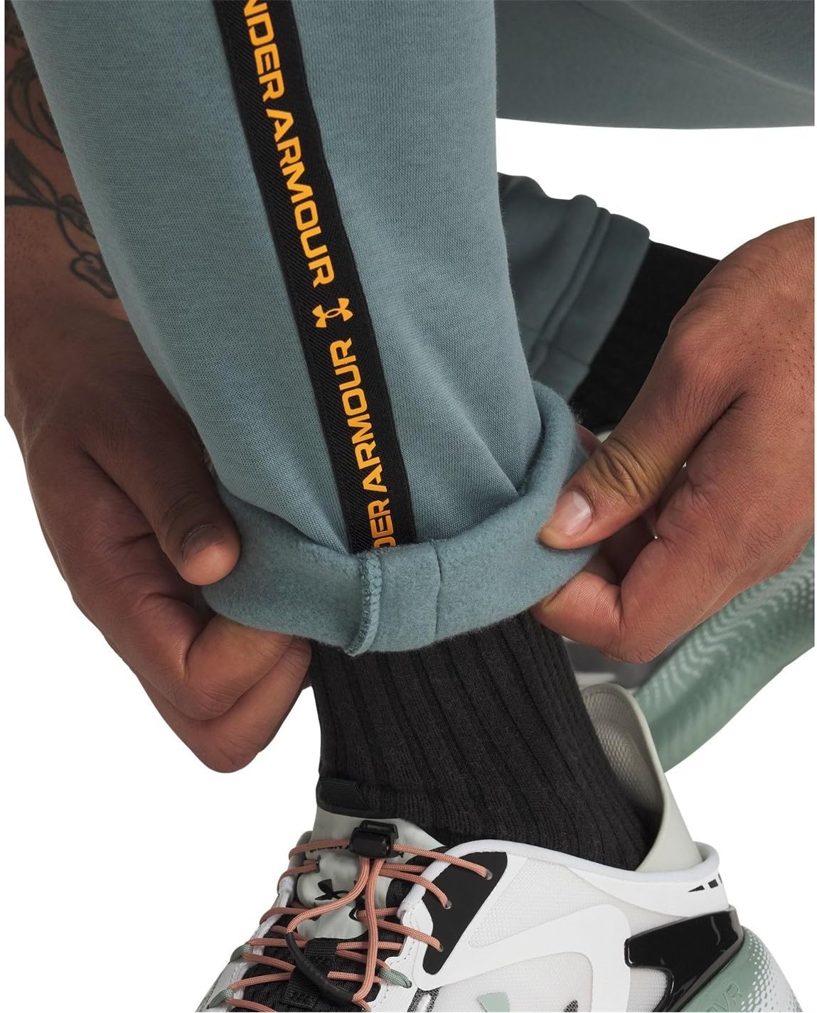 Under Armour Icon Fleece Taping Joggers - immagine 3