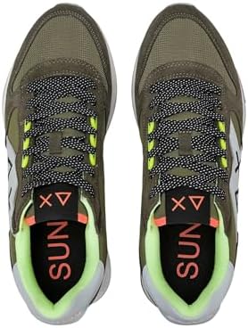 SUN68 Jaki 2.0 Fluo, Sneaker Casual da Uomo, Z36117 - immagine 5