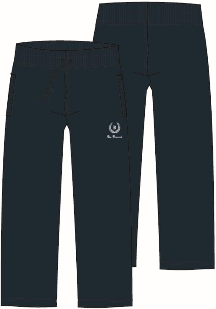 BE BOARD Pantalone Lungo Uomo 910 in Cotone Leggero e Traspirante, Taglie Calibrate, Ideale per Sport e Relax, Stile Casual e Versatile, Nero, 8XL - immagine 5