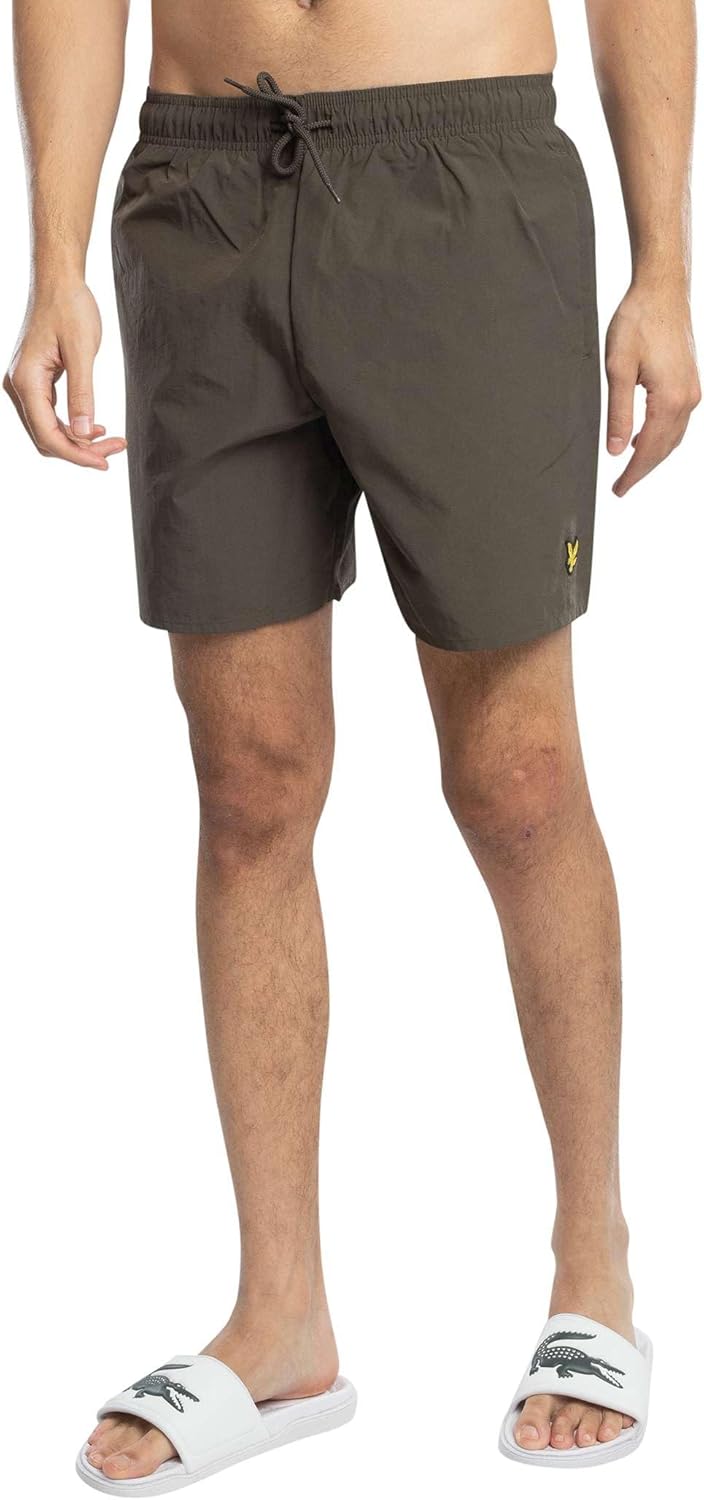 Lyle & Scott Uomo Pantaloncini da Bagno Semplici