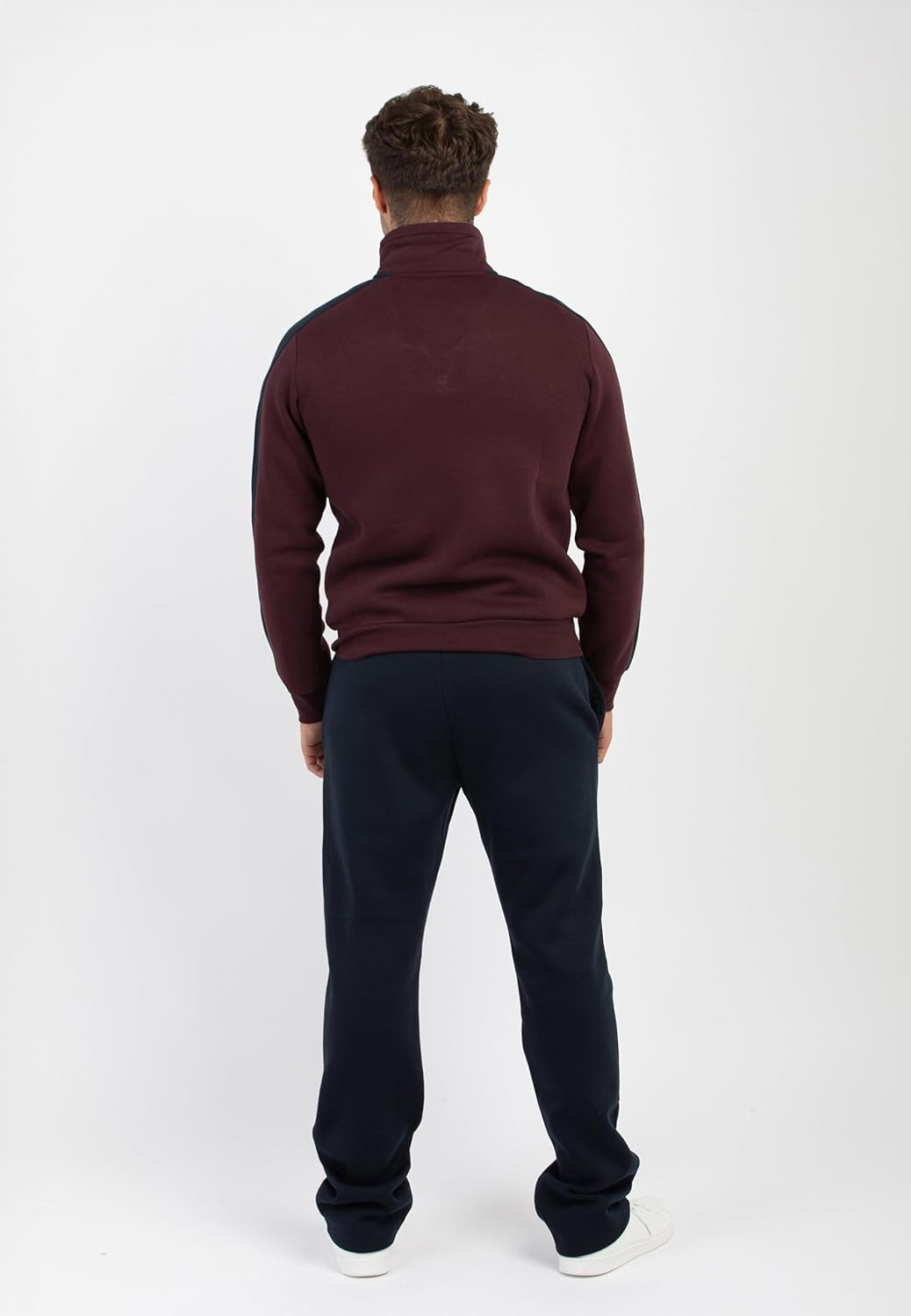 F.lli Campagnolo Tuta Uomo Cotone Felpato Apertura Zip ART. 8Q77562 - immagine 2