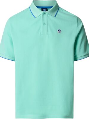 NORTH SAILS Polo con Bordi a Contrasto