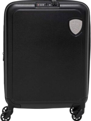 Blauer Bagaglio a mano Trolley  Tsa Abs Valigia 4 ruote Viaggio