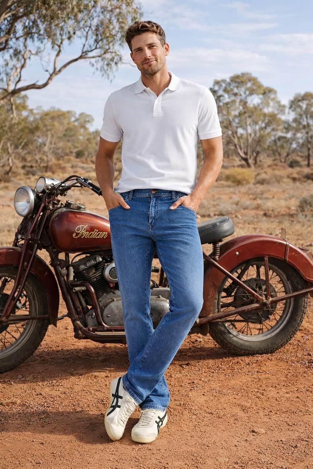 Wrangler Texas Slim, Jeans Uomo, - immagine 4
