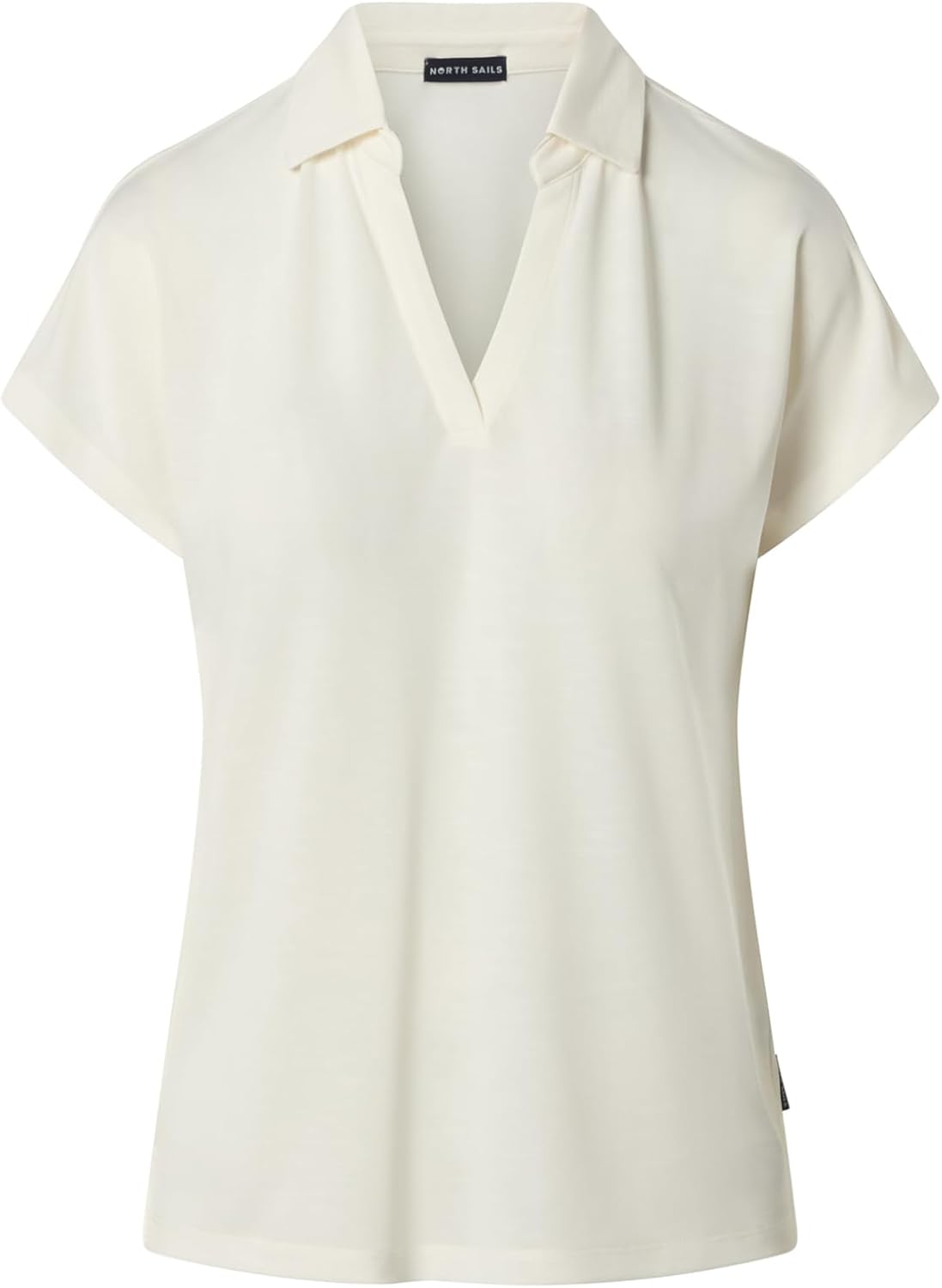 NORTH SAILS Polo Donna in Jersey Modal Slub con Fibre Riciclate