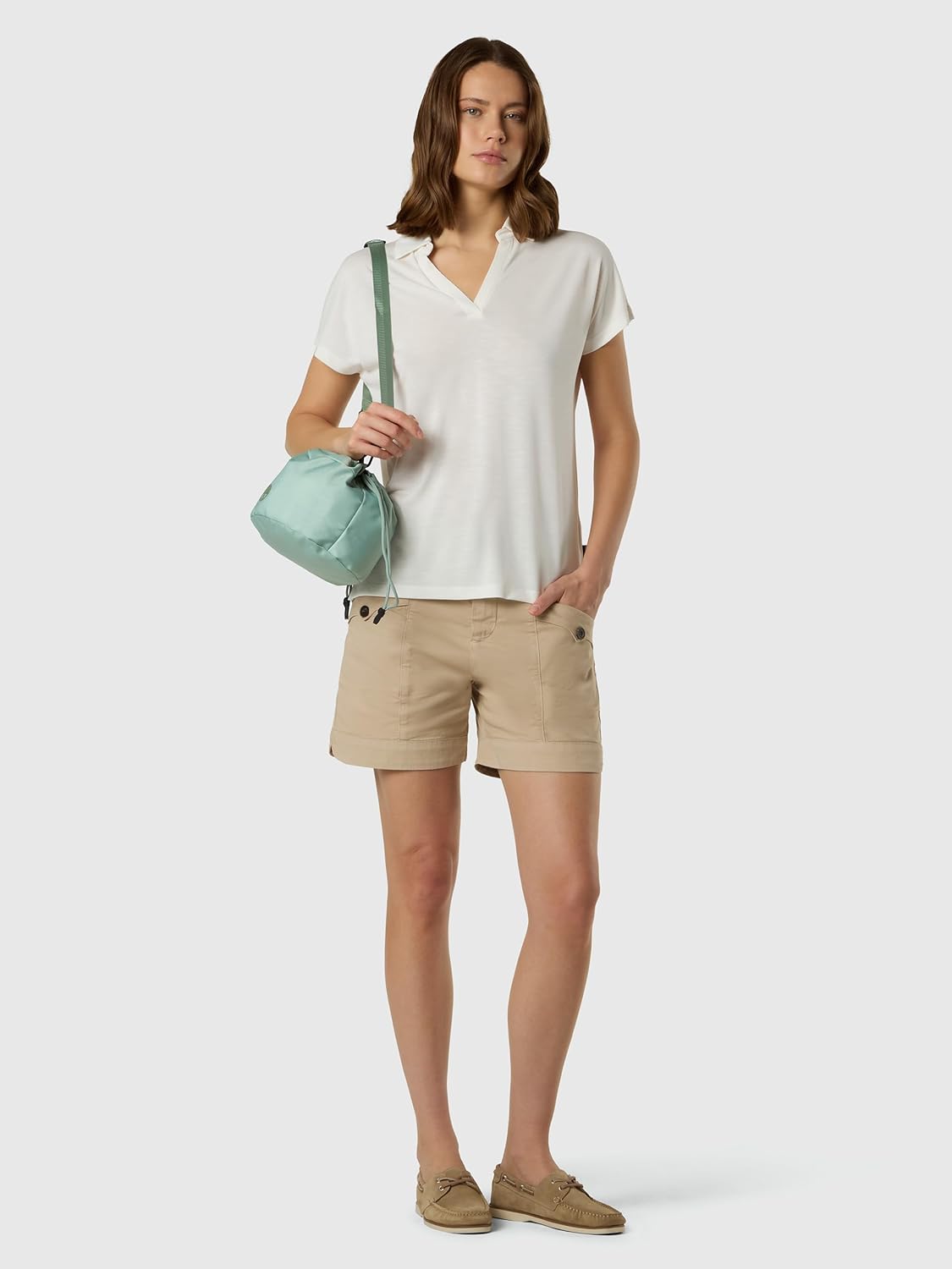 NORTH SAILS Polo Donna in Jersey Modal Slub con Fibre Riciclate - immagine 5