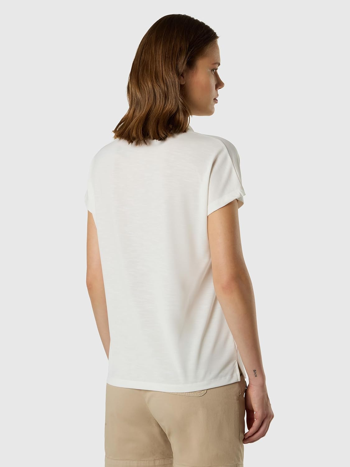 NORTH SAILS Polo Donna in Jersey Modal Slub con Fibre Riciclate - immagine 3