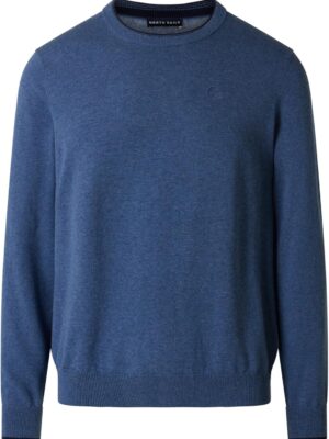 NORTH SAILS Maglione Girocollo con Logo Tono su Tono