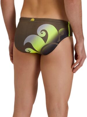 SUNDEK Leonardo Swim Brief, Slip Mare da Uomo con Stampa Logo Sfumata