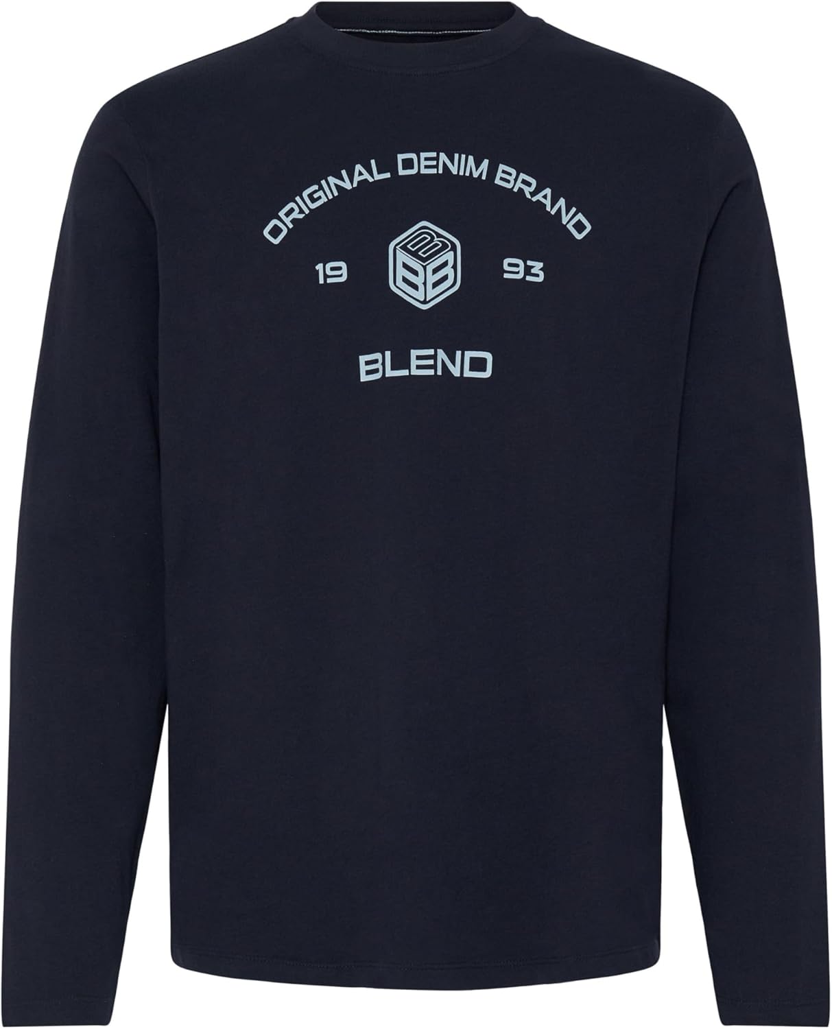 Blend BHKARSON - Maglietta a maniche lunghe, da uomo, 100% cotone