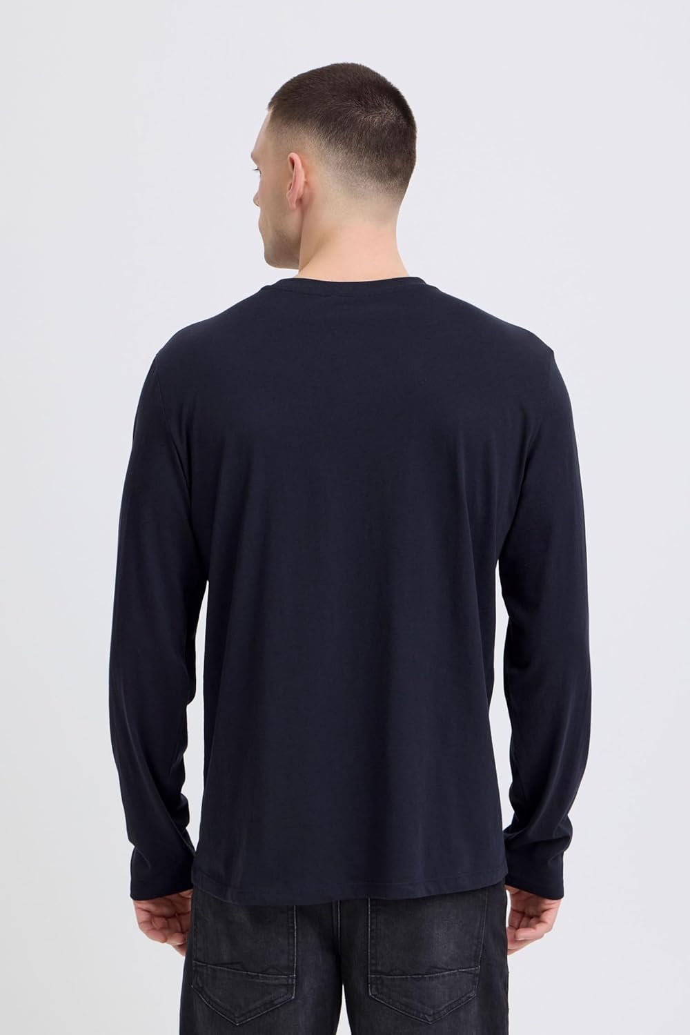 Blend BHKARSON - Maglietta a maniche lunghe, da uomo, 100% cotone - immagine 4