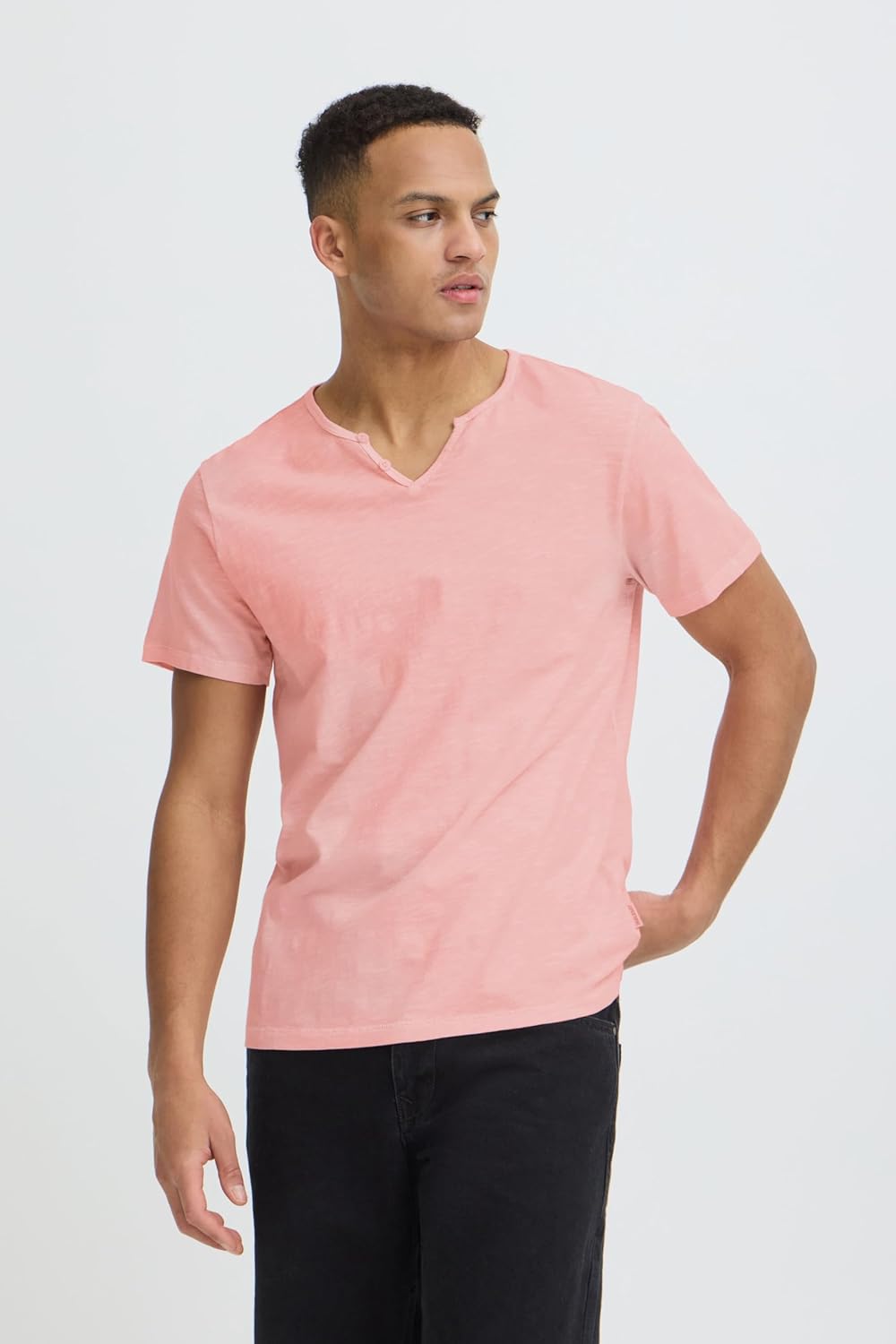 Blend BHAshton - Maglietta da uomo con scollo a V, 100% cotone - immagine 2