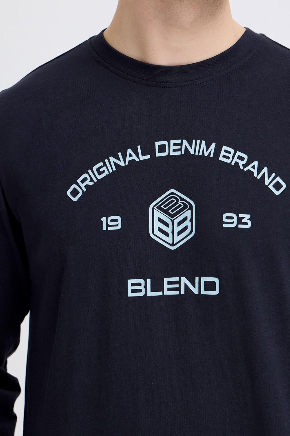 Blend BHKARSON - Maglietta a maniche lunghe, da uomo, 100% cotone - immagine 6