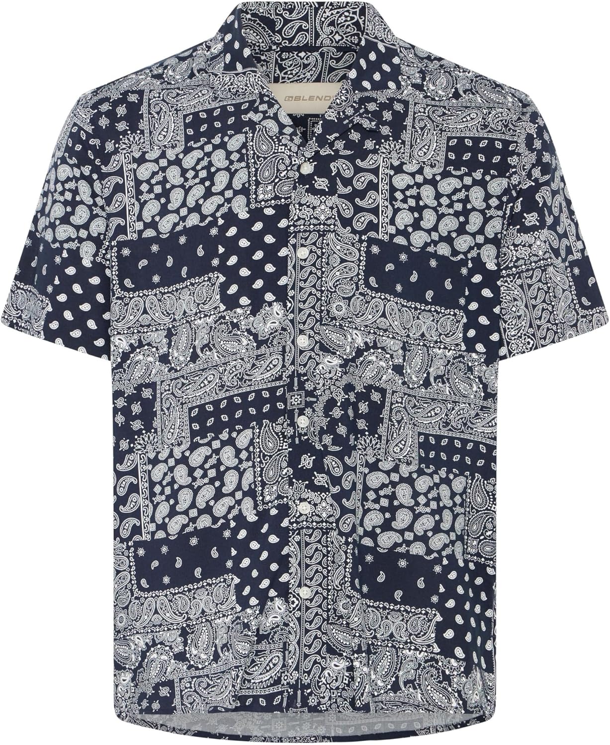 Blend BHAslak Camicia da uomo a maniche corte