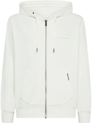SUN68 Felpa Zip con Cappuccio F36121 