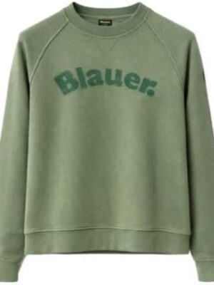 Blauer Felpa Girocollo Camp 26SBLUF3242 