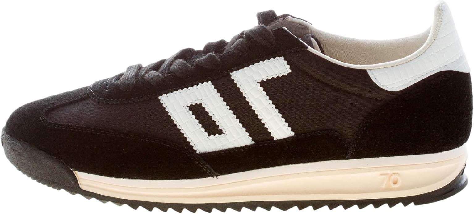 Back 70 Uomo Sneaker Jogger in Tessuto e camoscio - immagine 4